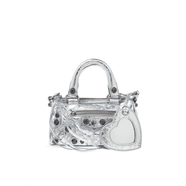 Bella Mini Versatile Bag In Silver Color