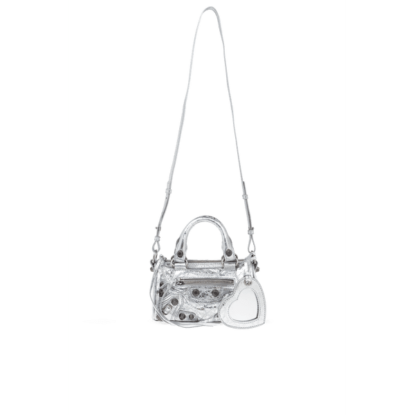 Bella Mini Versatile Bag In Silver Color